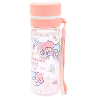 🇺🇸 ของแท้ ญี่ปุ่น H2197 ขวดน้ำยกดื่ม Sanrio ลาย Little Twin Star