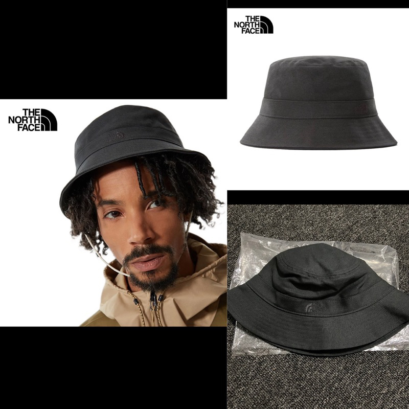 THE NORTH FACE MOUNTAIN BUCKET HAT - ASPHALT GREY หมวกปีก