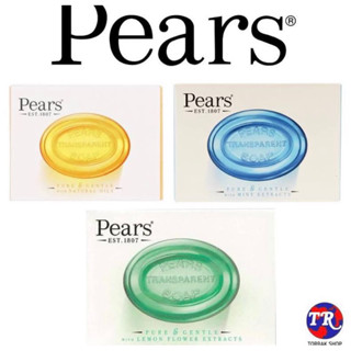 Pears soap 100g. สบู่นำเข้าจากอินเดีย🇮🇳 3กลิ่นให้เลือก แท้100% ขนาด1ก้อนพร้อมส่ง