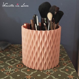 SB11 กระบอกใส่เครื่องสำอาง Makeup brush holder กระบอกใส่แปรงแต่งหน้าตั้งโต๊ะ