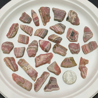 หินโรโดโครไซต์ Rhodochrosite ชุดที่ 7 (1 ชิ้น)