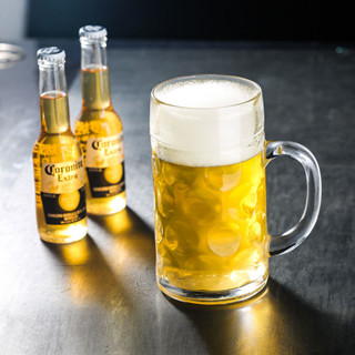 🍺แก้วเบียร์ 500ml/1000ml BIGSIZE ขนาดใหญ่ ความจุใหญ่และหนาพิเศษ