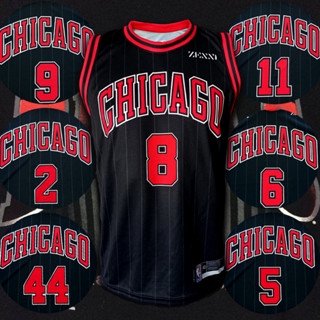 เสื้อบาส เสื้อบาสเกตบอล NBA Chicago Bulls เสื้อทีม ชิคาโก้ บูลส์ #BK0019 รุ่น Statement ไซส์ S-3XL