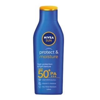 NIVEA Sun Protect &amp; Moisture Body Lotion SPF50+ PA+++ 125ml.