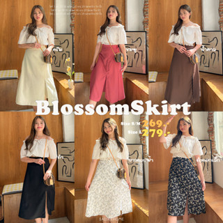 ꒰ Blossom Skirt 🍡🌷꒱ บลอส-ซั่ม- สเกิร์ท กระโปรงส่วนผสมพิเศษที่เก็บทรงได้อยู่หมัด ꒳˓ ◡̎🧚🏻‍♂✨🤏🏻