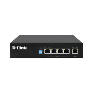 Gigabit Switching Hub 5 Por D-LINK DGS-F1005P-E (7,4 POE,+1 Uplink) - A0149628