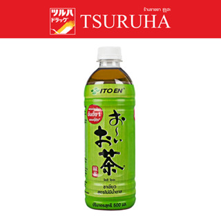 ITOEN Oi Ocha Unsweetened Green Tea 500ml. / อิโตเอ็น โออิ โอฉะ ชาเขียวพร้อมดื่มสูตรไม่มีน้ำตาล 500 มล.