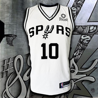 เสื้อบาส เสือบาสเกตบอล NBA SanAntonio Spurs ทีม ซานแอนโตนิโอ สเปอร์ส #BK0033 รุ่น Association DeMar DeRozan#10 ไซส S-5XL