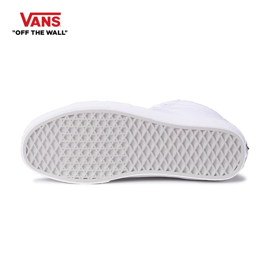 VANS SK8-HI - TRUE WHITE รองเท้า ผ้าใบ VANS ชาย หญิง