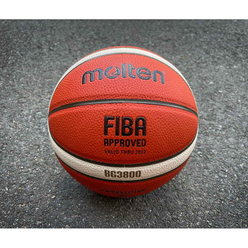 🔥ลดเพิ่ม 10-15% ทักแชทรับโค้ด🔥 ลูกบาสเก็ตบอลของแท้ Molten BG3800 มี มอก. ของแท้ 100%