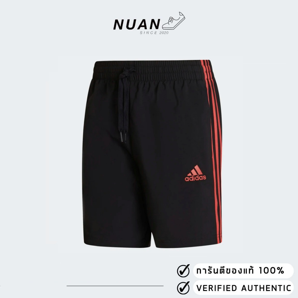 กางเกง Adidas HE4431 " ของแท้ ป้ายไทย " กางเกงขาสั้น AEROREADY ESSENTIALS CHELSEA 3-STRIPES