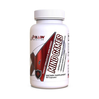 APOLLON NUTRITION MIND GAMES - NEUROCOGNITIVE BLOOD-FLOW &amp; LONGEVITY OPTIMIZER