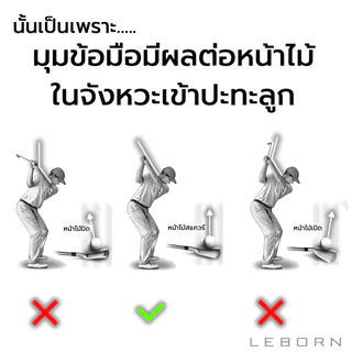 LEBORN Golf Wrist Trainer (GWT) ที่ล๊อคข้อมือช่วยซ้อมวงสวิง