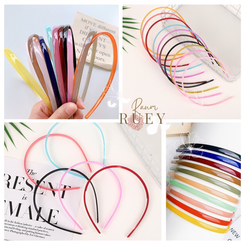 Thin Rainbow Headband ที่คาดผม น่ารักๆ กิ๊บหนีบผม ที่คาดผมสวยๆ ที่คาดผมแฟชั่น
