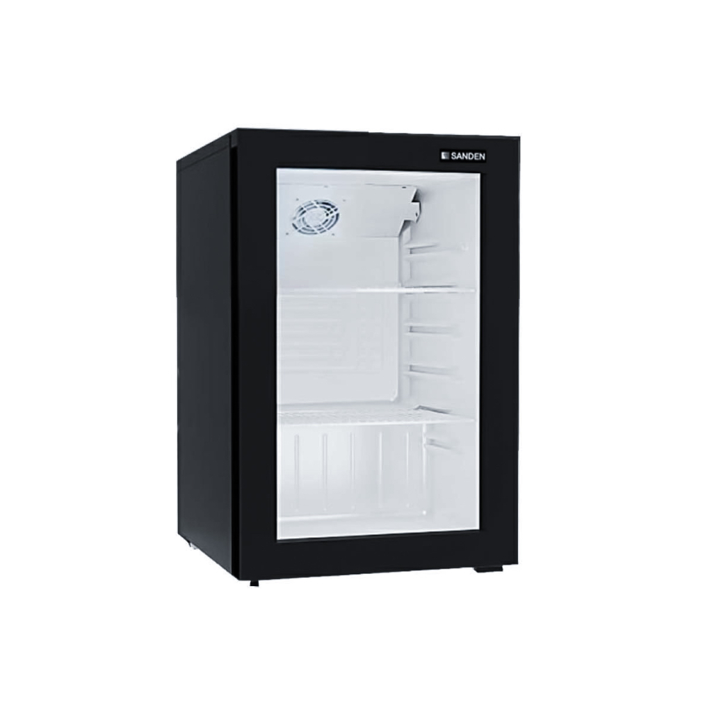 ตู้แช่เย็นมินิบาร์ SANDEN รุ่น SPX-0085 ขนาด 2.7 คิว สีดำ