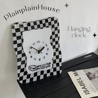 (Preorder) นาฬิกาแขวนตกแต่งบ้าน แบบสวยสไตล์เกาหลี / Plainplainhouse