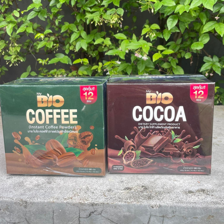 ไบโอ โกโก้มิกซ์ / กาแฟ Bio Cocoa Mix / Coffee