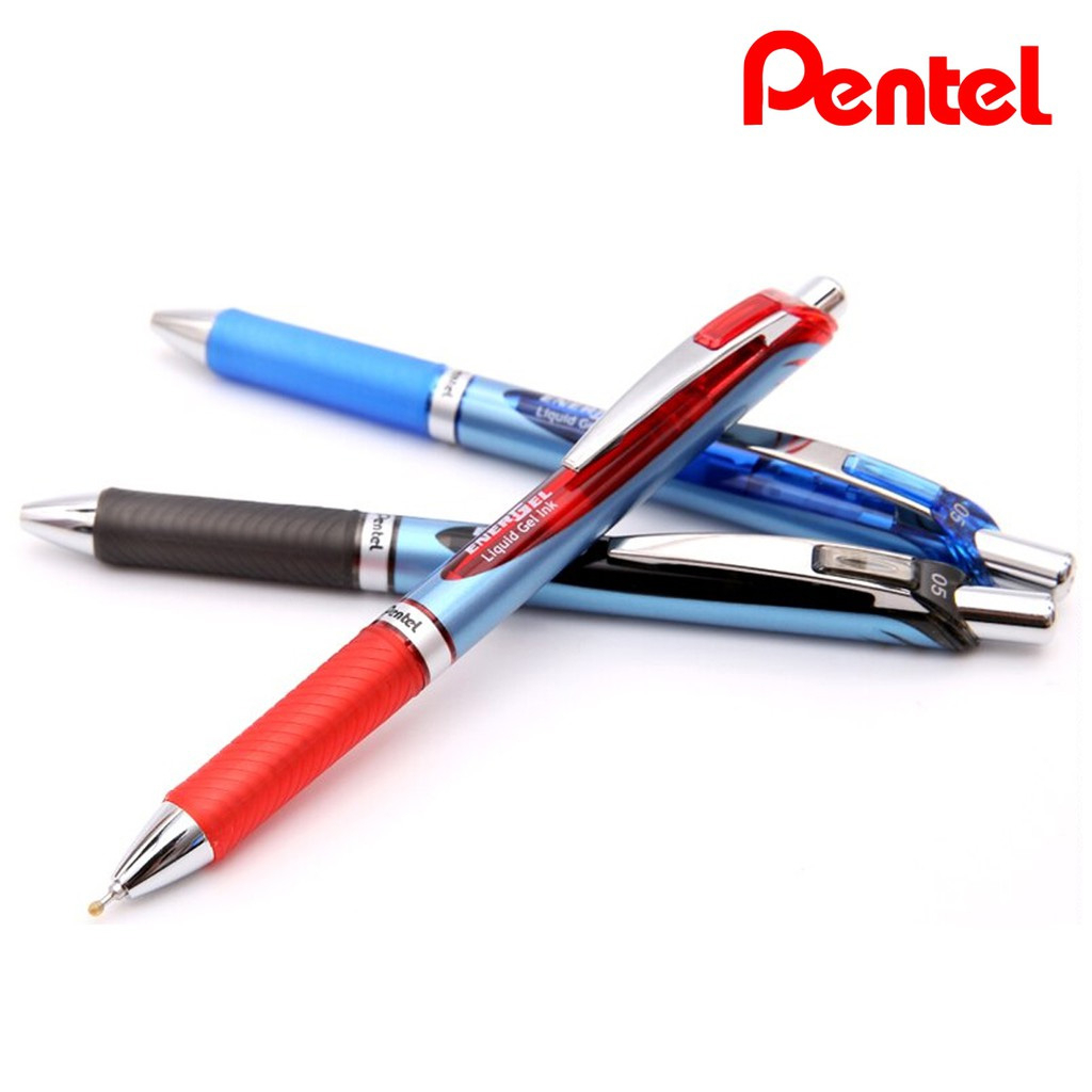 ปากกาเจลแบบกด Pentel Energel รุ่น BLN75 , BL77 , BL80 // ไส้ปากกา Pentel Energel 0.4, 0.5, 0.7, 1.0 มม.