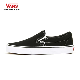 VANS CLASSIC SLIP-ON - BLACK รองเท้า ผ้าใบ VANS ชาย หญิง