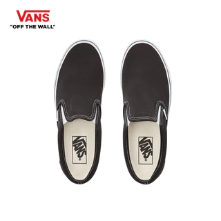 VANS CLASSIC SLIP-ON - BLACK รองเท้า ผ้าใบ VANS ชาย หญิง