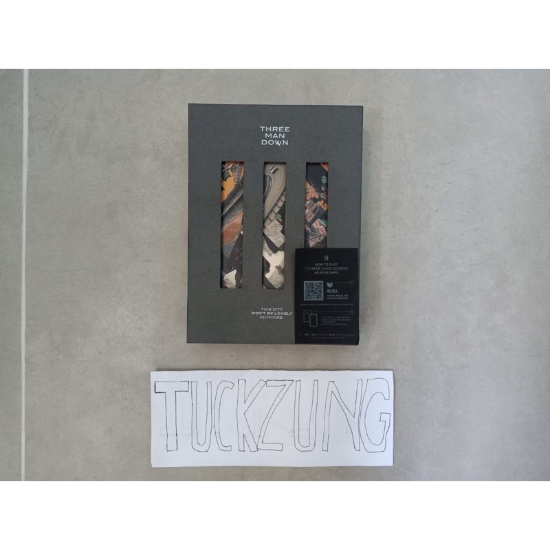 อัลบั้ม Three Man Down รุ่น 1st Full Album This City Won't Be Lonely Anymore ซีลของครบ แท้100 %(มีเก