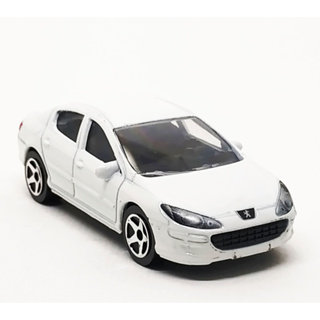 Majorette Peugeot 407 White ล้อ 5CS Scale 1/61 (8cm) ไม่มี package