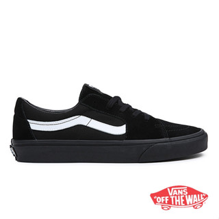 [ลิขสิทธิ์แท้] VANS Sk-8 Low - Black/White รองเท้า แวนส์ แท้ ได้ทั้งชายและหญิง