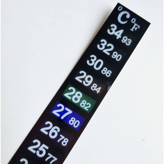 สติกเกอร์ LCD thermometer เทอร์โมมิเตอร์  วัดอุณหภูมิถังไวน์ ตู้ปลา