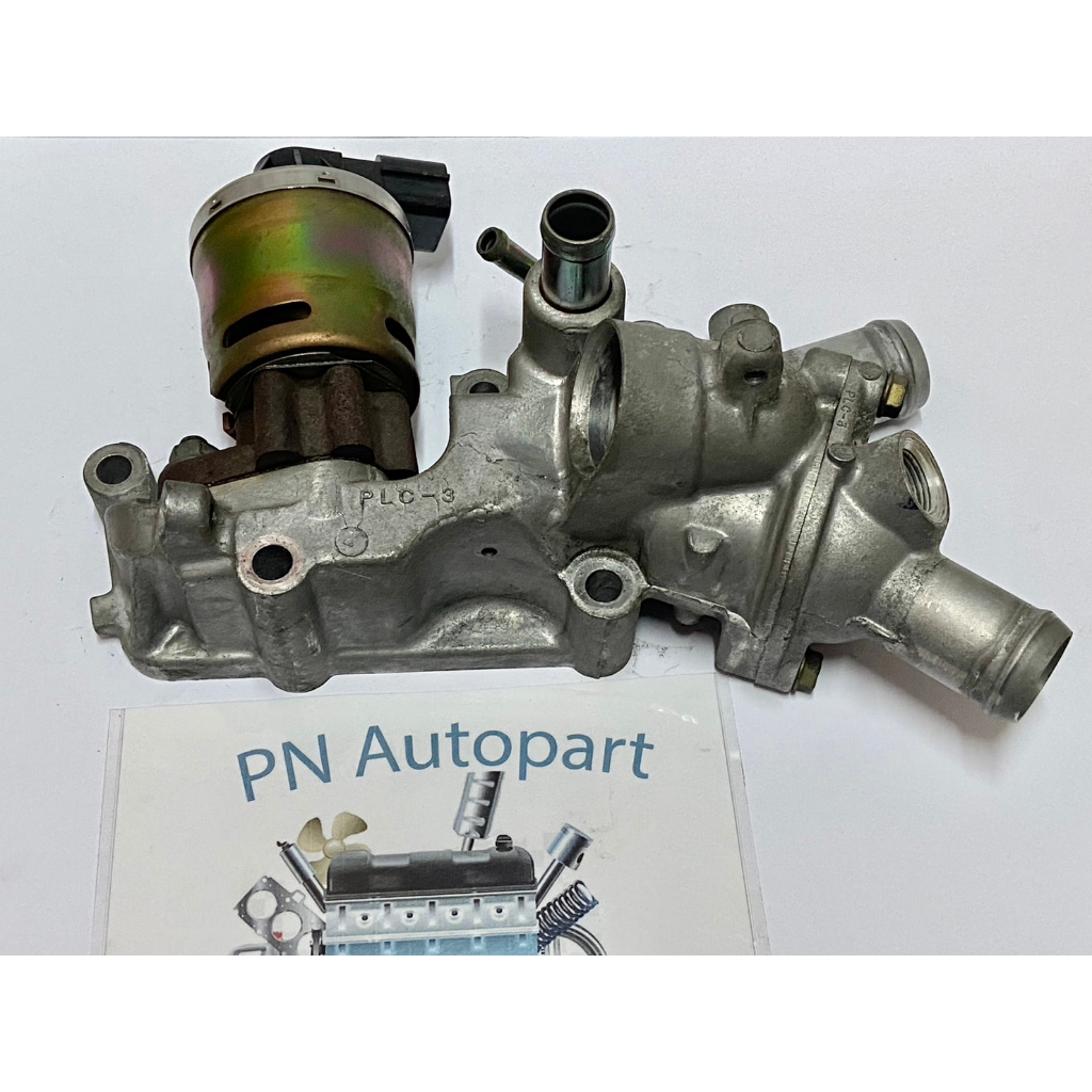 เสื้อวาล์วน้ำ คอน้ำ+egr honda ซีวิค ไดเมนชั่น1.7 d17a มือสองแท้ญี่ปุ่น