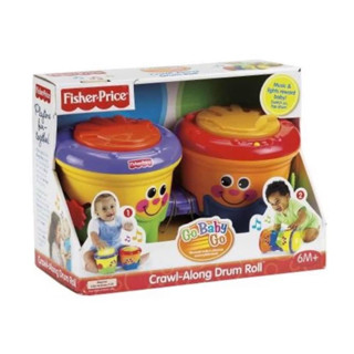 ชวนคลาน แปลงร่างเป็นกลองได้  แบนรด์ Fisher Price มือสองแบรนด์แท้