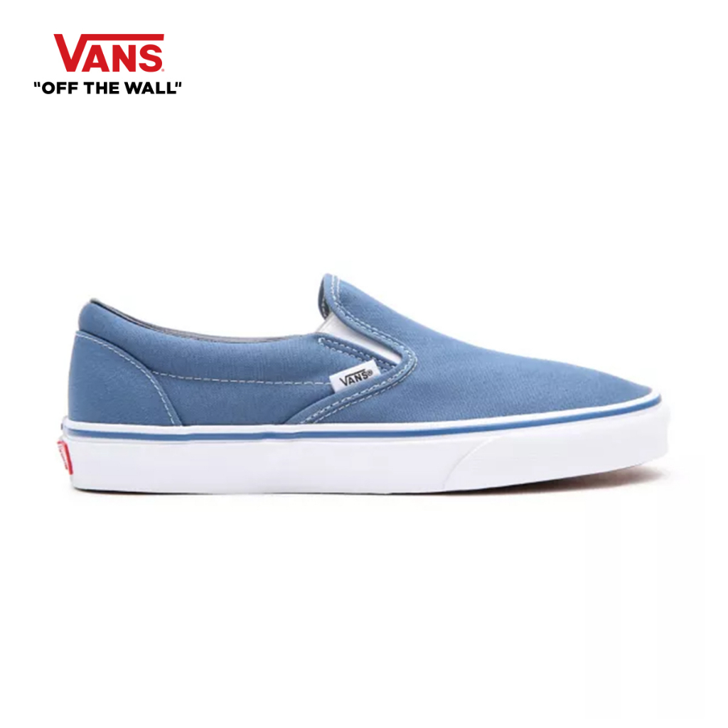 VANS CLASSIC SLIP-ON - NAVY รองเท้า ผ้าใบ VANS ชาย หญิง