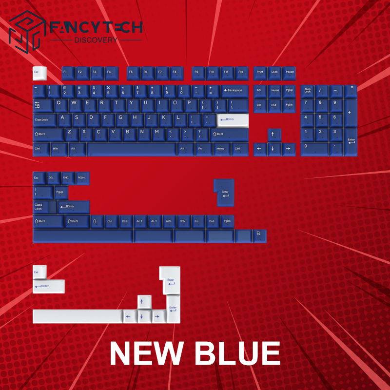 คีย์แคป FancyTech New Blue Keycaps