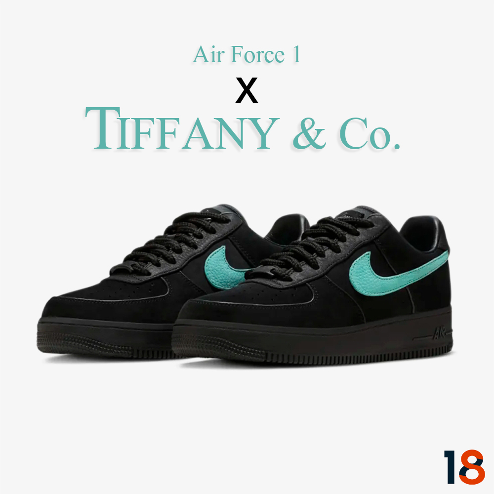 NIKE Air Force 1 x Tiffany &amp; Co. (ของแท้100%)