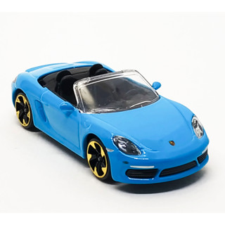 Majorette Porsche 718 Boxster Blue ล้อ 5LTSBG Scale 1/58 (8cm) ไม่มี package