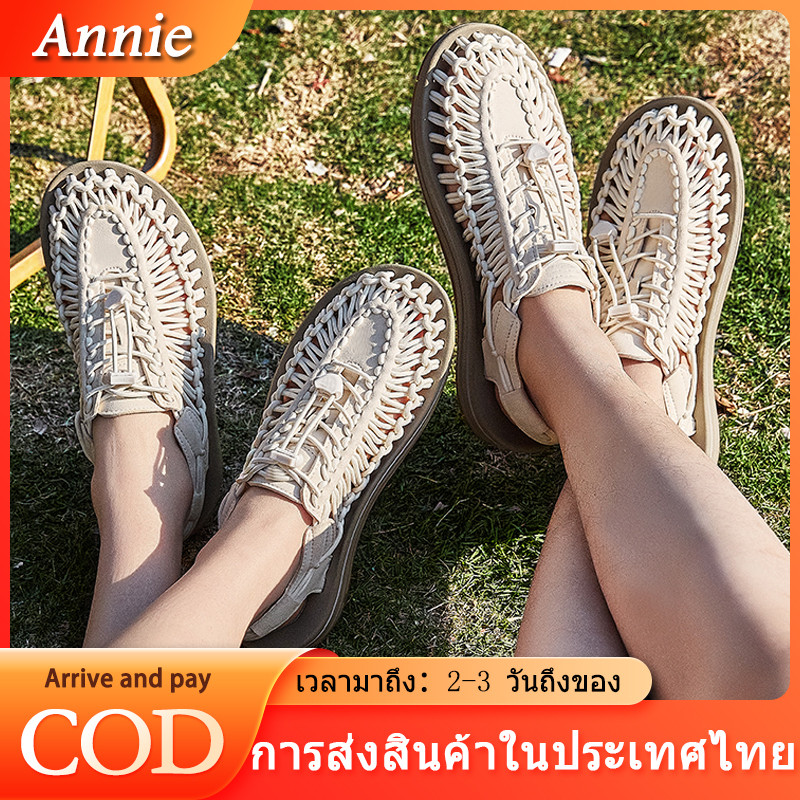 🔥Ainne🔥【🚚จัดส่งรวดเร็วราคาถูก】ชาย หญิง รองเท้าแตะรัดส้น รองเท้าใหญ่ ส่งรวดเร็ว 10DD315