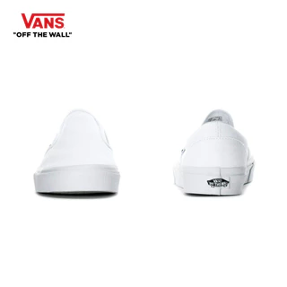 VANS CLASSIC SLIP-ON TRUE WHITE รองเท้า ผ้าใบ VANS ชาย หญิง