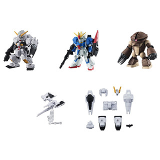 BANDAI (ครบ Set 5 ลูก) Gashapon Gundam Mobile Suit Ensemble 03 4549660133674 (Gashapon)