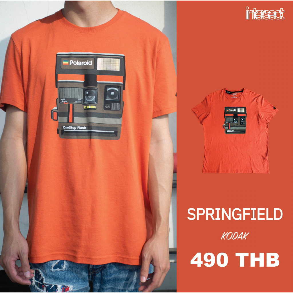 SPRINGFIELD เสื้อยืด Kodak (Kodak)