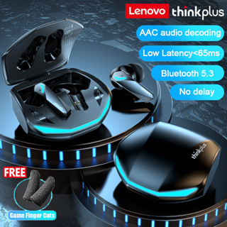 Lenovo GM2 PRO หูฟังบลูทูธ TWS หูฟังไร้สายตัดเสียงรบกวนอัจฉริยะ บลูทูธ5.3 หูฟัง แสงไฟLEDพร้อมระบบสัมผัส คุณภาพสูงสุด