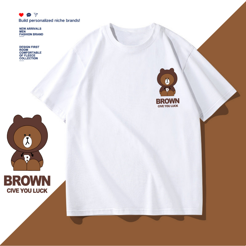 D439B （พร้อมส่งจากไทย）เสื้อยืดแขนสั้ง ผ้านุ่มใส่สบายฯ มี7สีหลายสีเลือกได้ S-3XL