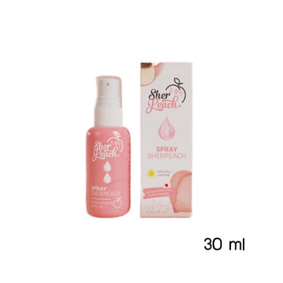 Sherpeach เชอพีช สเปรย์น้ำแร่กันแดด 30 mL