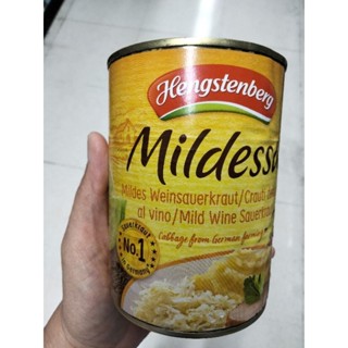 Hengstenberg Mild Wine Sauerkraut กะหล่ำปลีดองปรุงรส 550กรัม