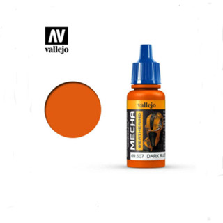 Vallejo Mecha Weathering 69.507 Dark Rust Wash 17ml 8429551695077 (สี)