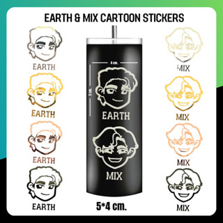 Earth &amp; Mix Cartoon Stickers (เอิร์ทมิกซ์)