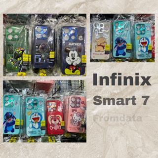 New มาใหม่ เคส Infinix Smart 7 ลายมาใหม่ พร้อมส่ง จากไทย กันกล้อง ด้านในเป็นที่รองกำมะหยี่ กันรอย กันกระแทกได้