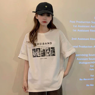 aililai1688 🍒เสื้อยืด THEIBAND สไตล์เก๋ๆ น่ารัก เสื้อยืดผ้านิ่ม ไม่หนาไม่บาง แขนสั้น เนื้อผ้าฝ้าย