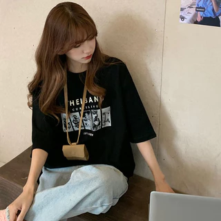aililai1688 🍒เสื้อยืด THEIBAND สไตล์เก๋ๆ น่ารัก เสื้อยืดผ้านิ่ม ไม่หนาไม่บาง แขนสั้น เนื้อผ้าฝ้าย