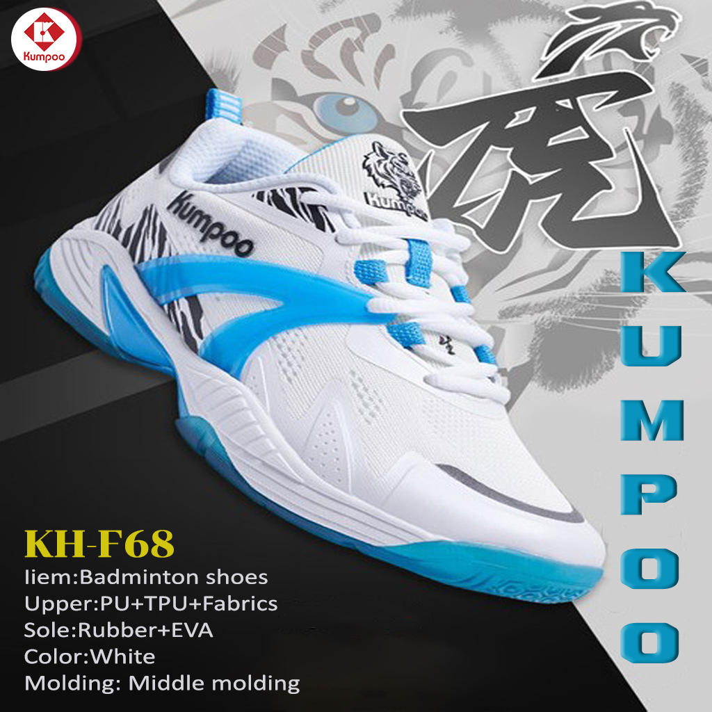 รองเท้าแบด Kumpoo รุ่น KH-F68 (WH)