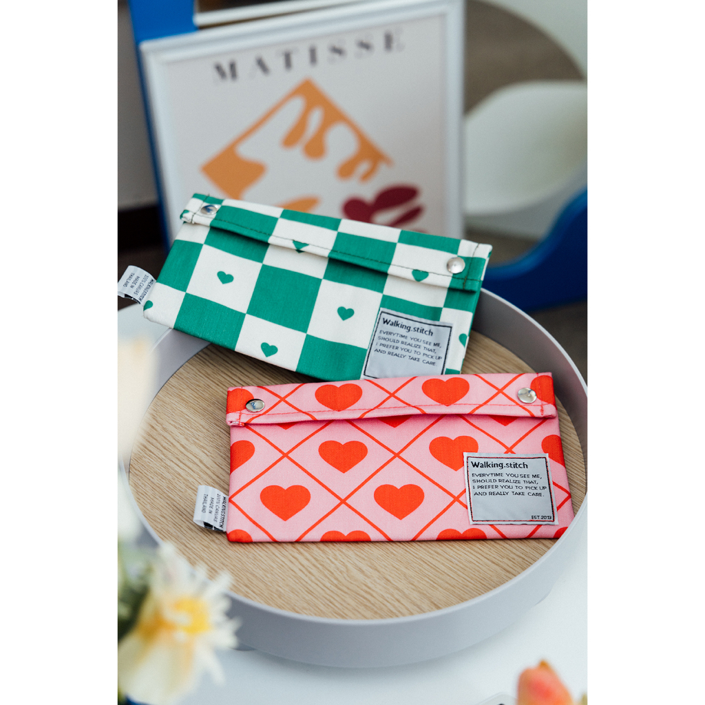 Walking Stitch : Clutch Bag Pattern