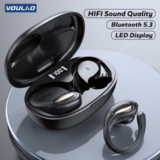 VL2 หูฟังบลูทูธ TWS หูฟังไร้สาย Sports/Gaming 5.3Bluetooth หูฟัง ลดเสียงรบกวน หูฟังบลูทูธเกี่ยวหู IPX7 กันน้ำ หน้าจอ LCD